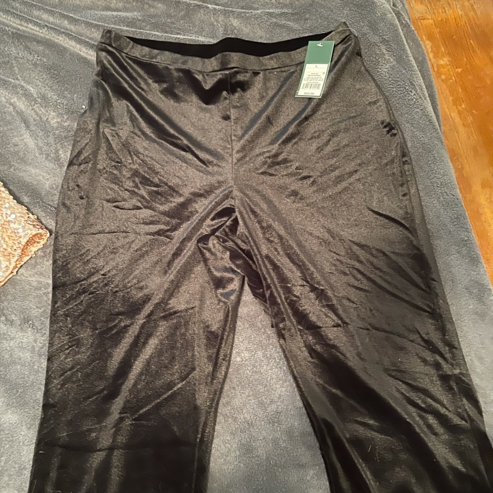 Velvet pants